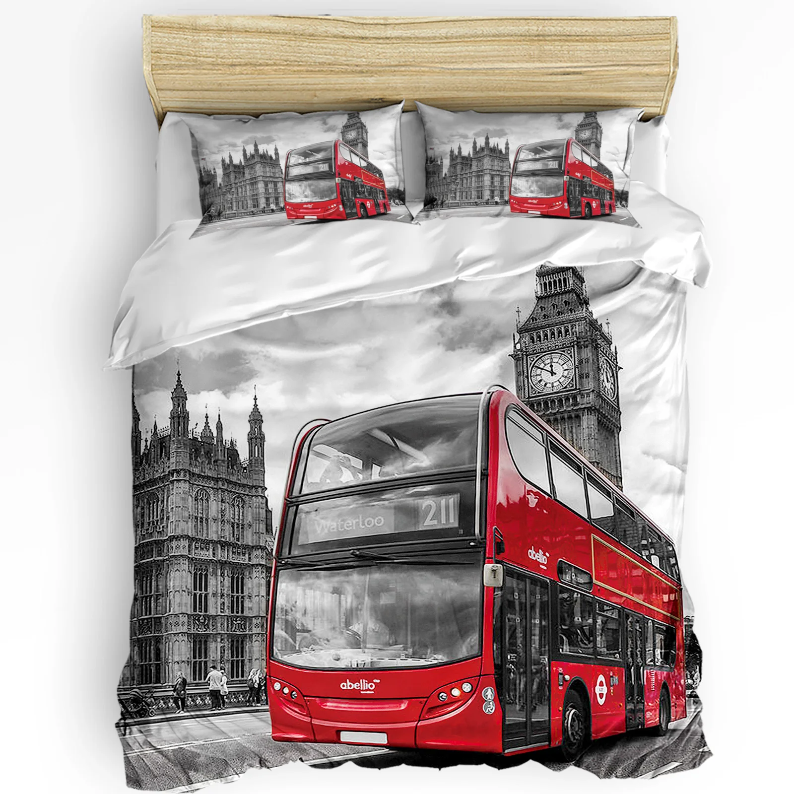 Home Textiles London - شارع لندن الأحمر حافلة بيغ بن