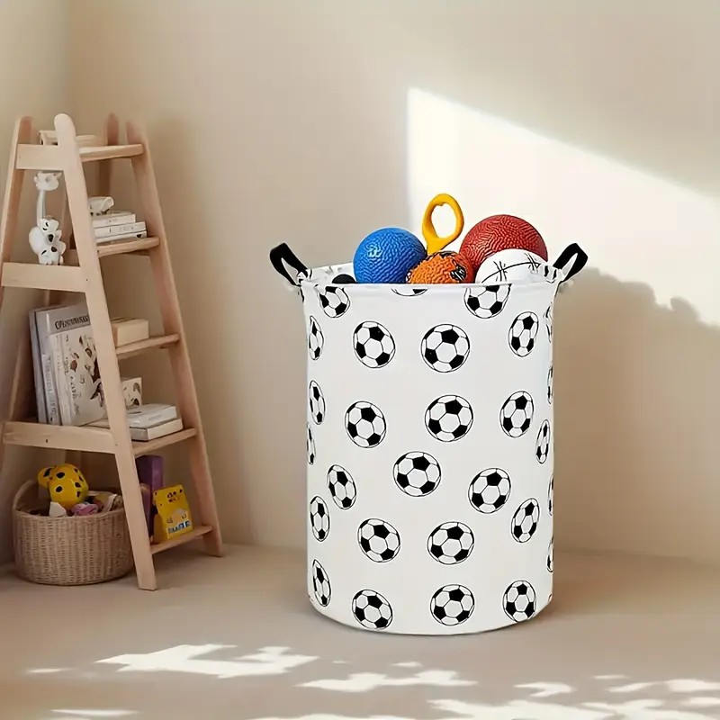 Linum Home Textiles - سلة غسيل جديدة قابلة للطي ومحمولة