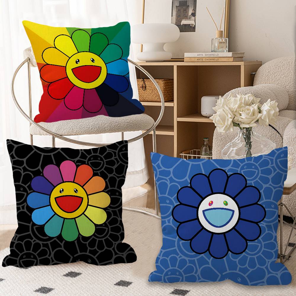 Home Art Textiles - غطاء وسادة بتصميم فني من M-Murakamis