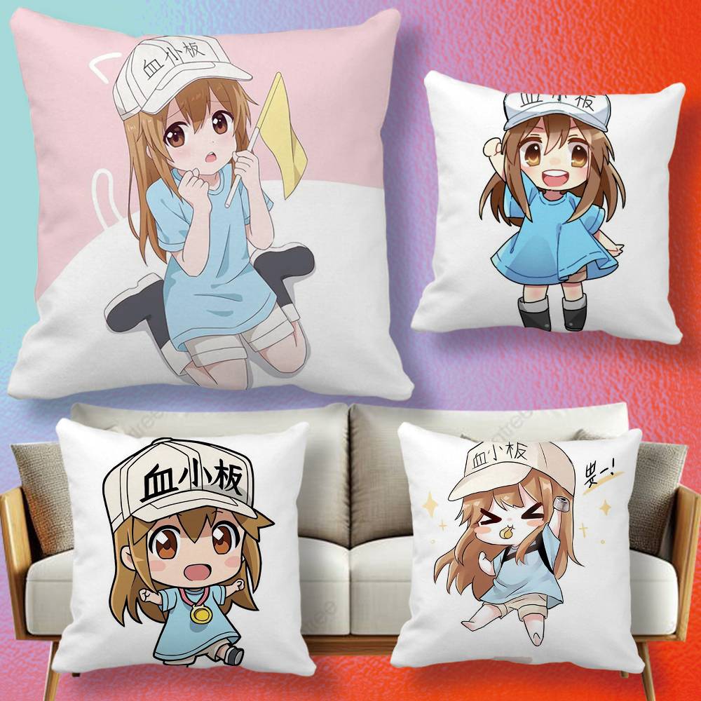 Home Textiles Definition - غطاء وسادة من Anime Cells at