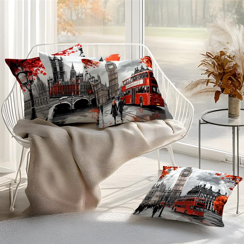 غطاء وسادة من مادة القطيفة الق - مراجعة Home Textiles London وسعره