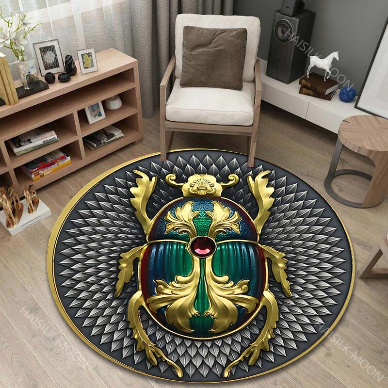 منتج جديد! سجادة مستديرة مطبوع - مراجعة Home Art Textiles وسعره