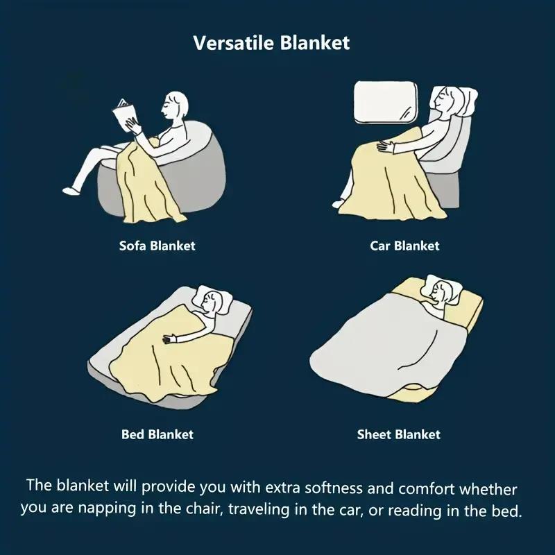 بطانية فانيلا مريحة بنمط التني - مراجعة Home Textiles Definition وسعره
