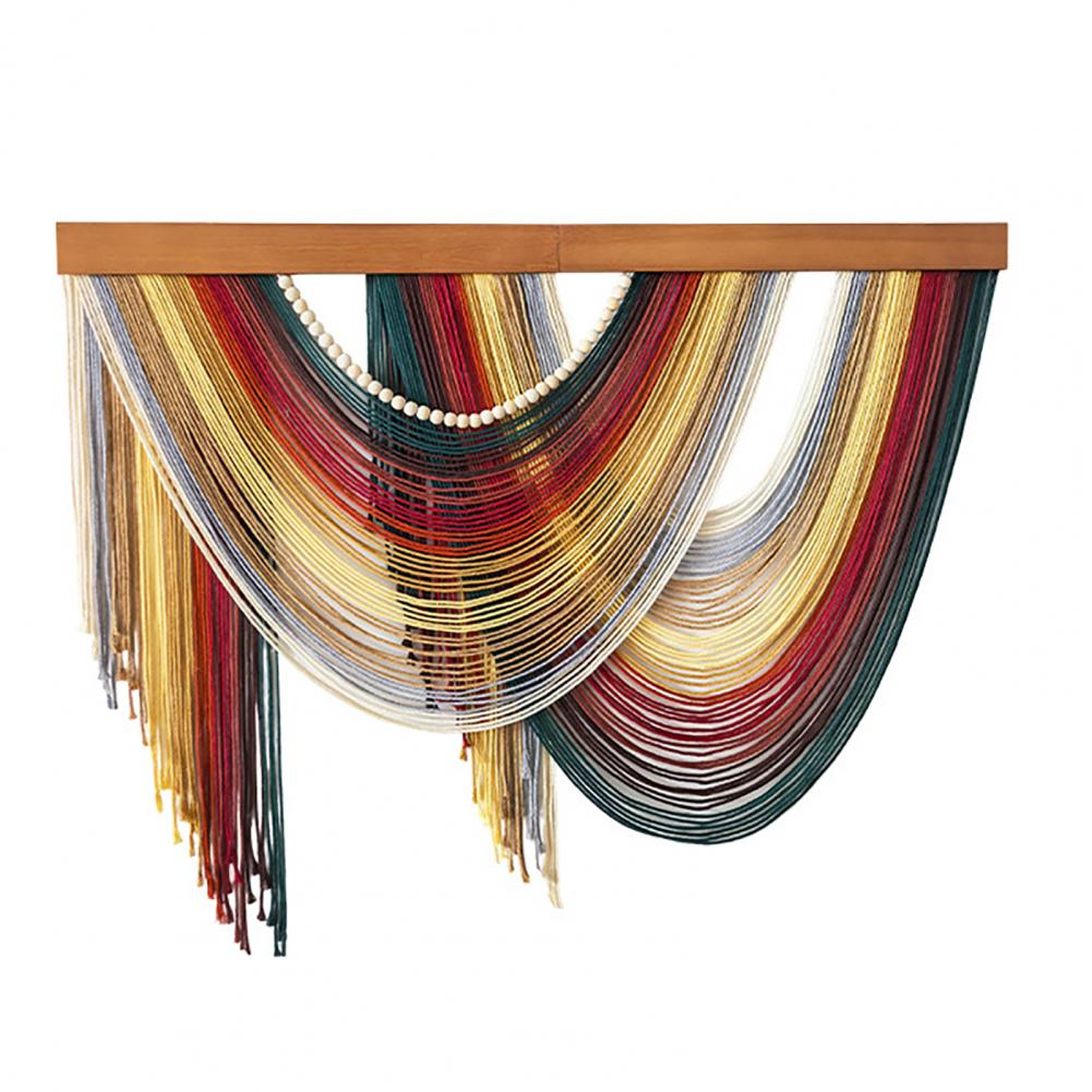 نسيج جداري يدوي الصنع بشرّابات - مراجعة Home Art Textiles وسعره