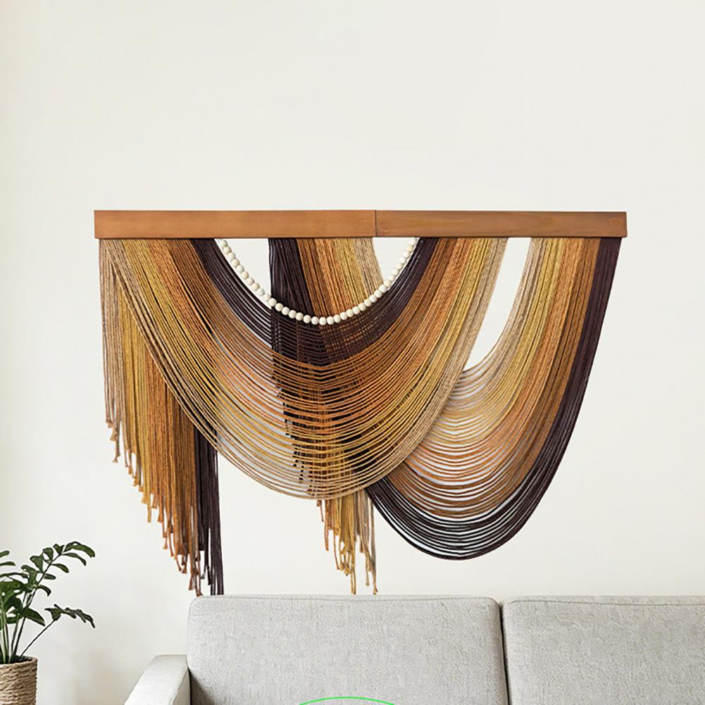 نسيج جداري يدوي الصنع بشرّابات - مراجعة Home Art Textiles وسعره