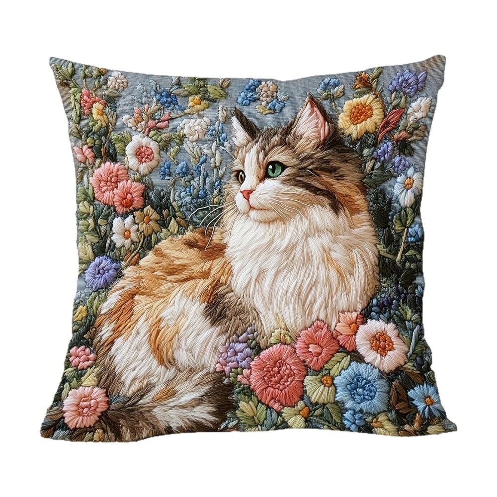 غطاء وسادة بطبعة حيوانات 45 سم - مراجعة Highland Home Textiles وسعره