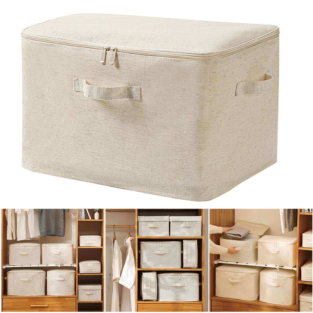 طوي حقيبة التخزين المنزلية الق - مراجعة Linum Home Textiles وسعره