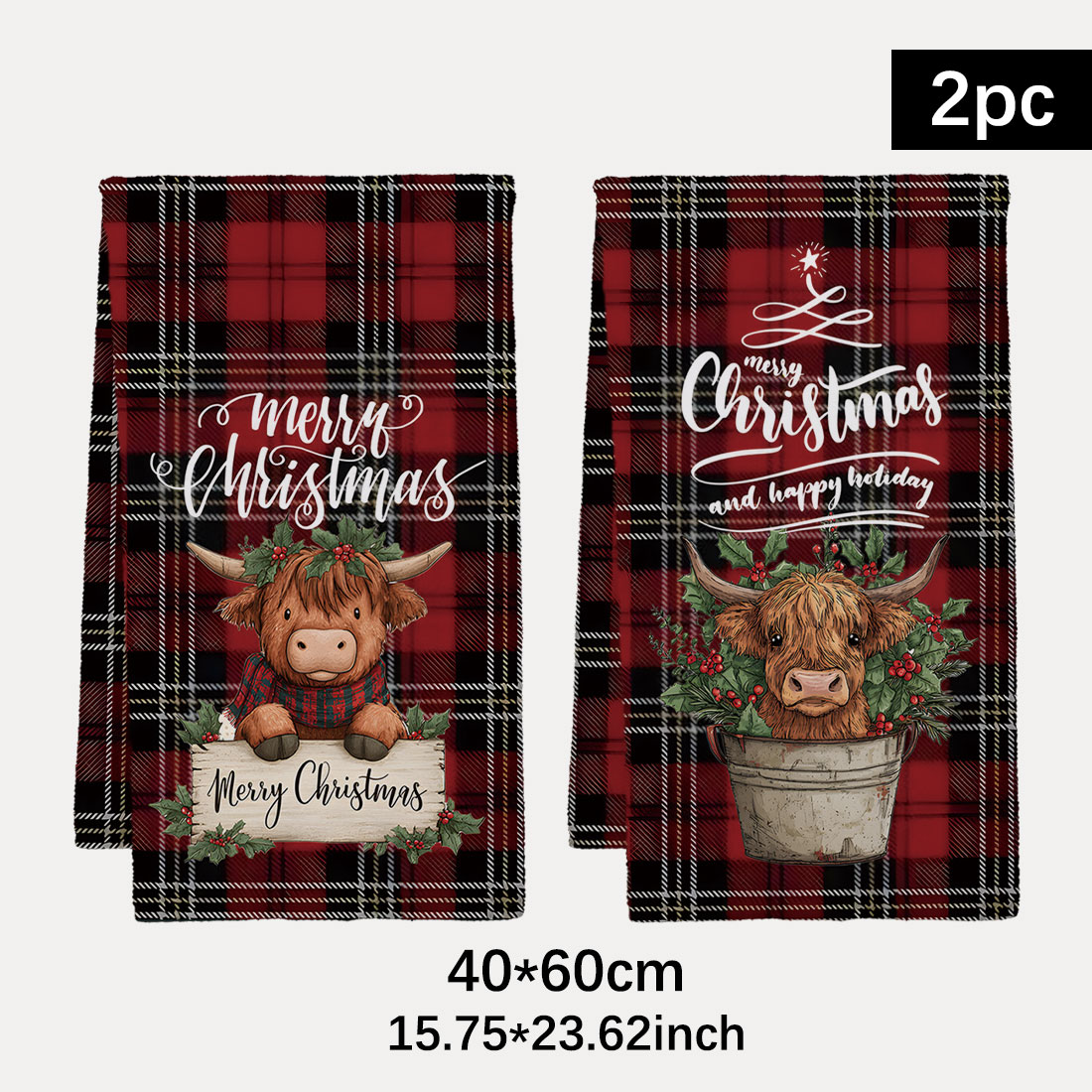40x60 سنتيمتر عيد الميلاد سلسل - مراجعة Highland Home Textiles وسعره