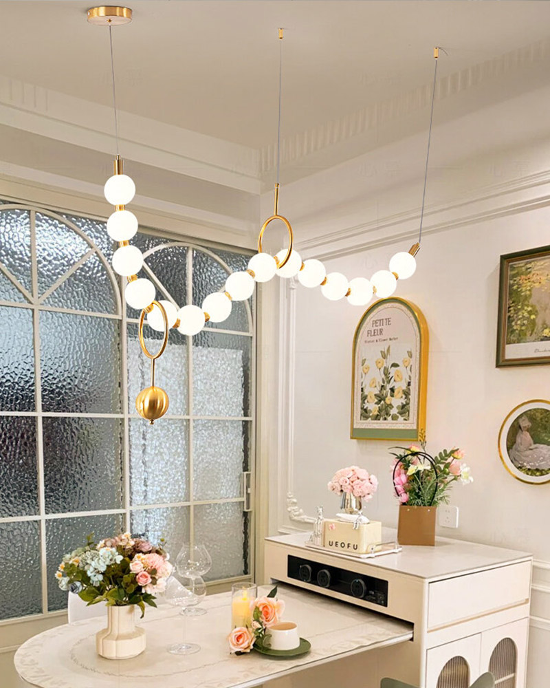 ثريا لؤلؤية سحرية بتصميم فرنسي - مراجعة Home Textiles France وسعره