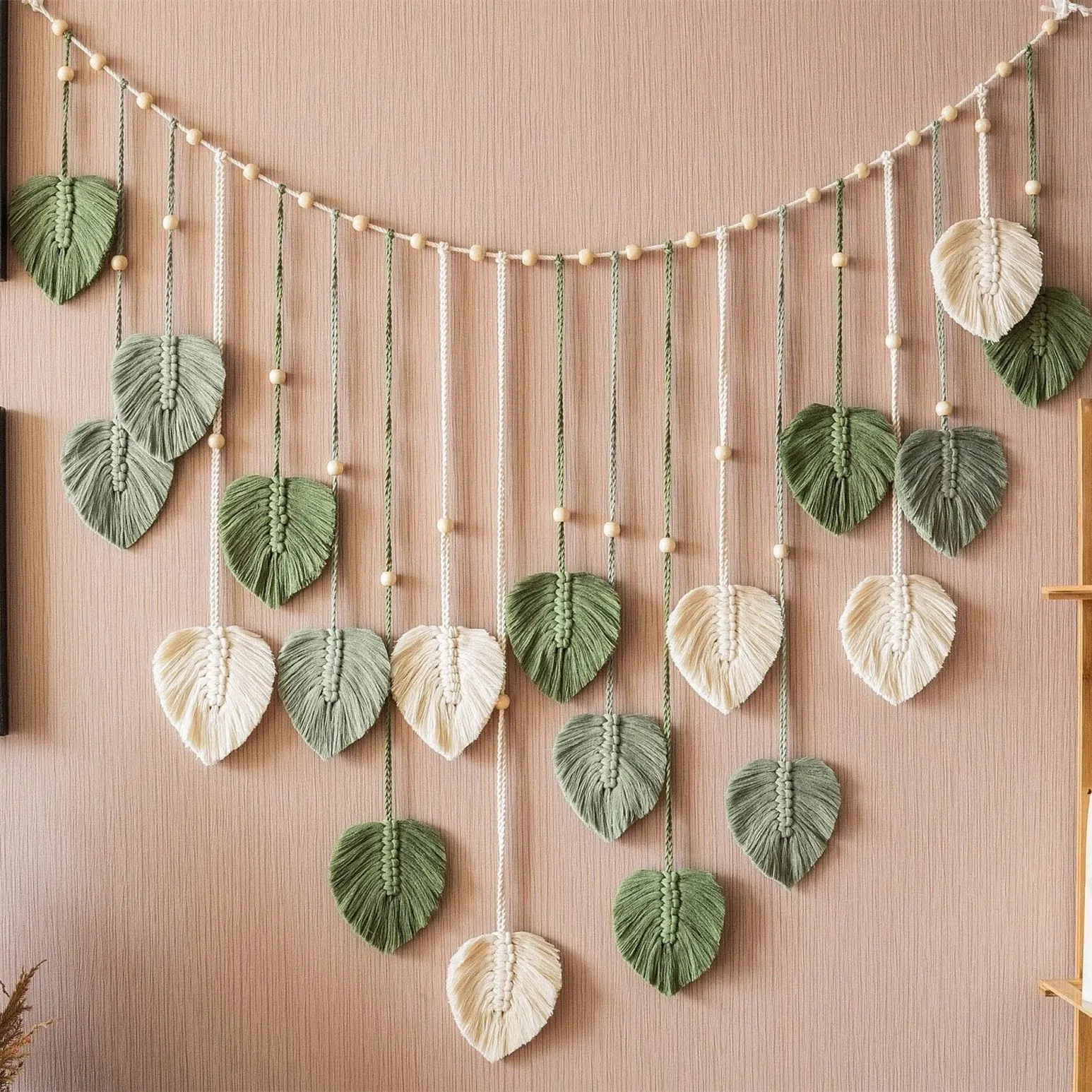 قطعة واحدة من إكليل الأوراق ال - مراجعة Home Art Textiles وسعره