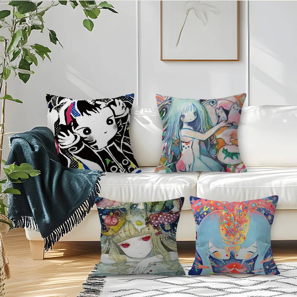 غطاء وسادة بتصميم أوراق القيقب - مراجعة Home Art Textiles وسعره