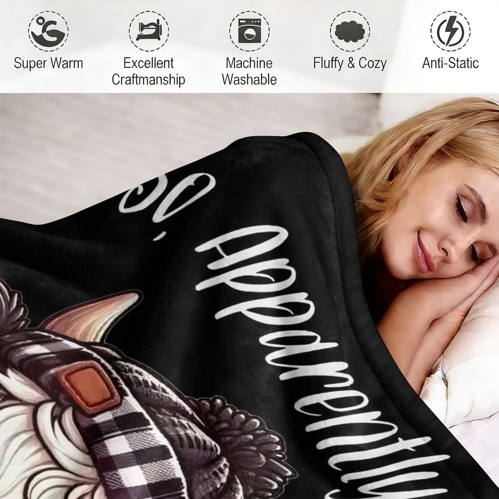 بطانية فلانيل بطباعة رقمية لخي - مراجعة Highland Home Textiles وسعره